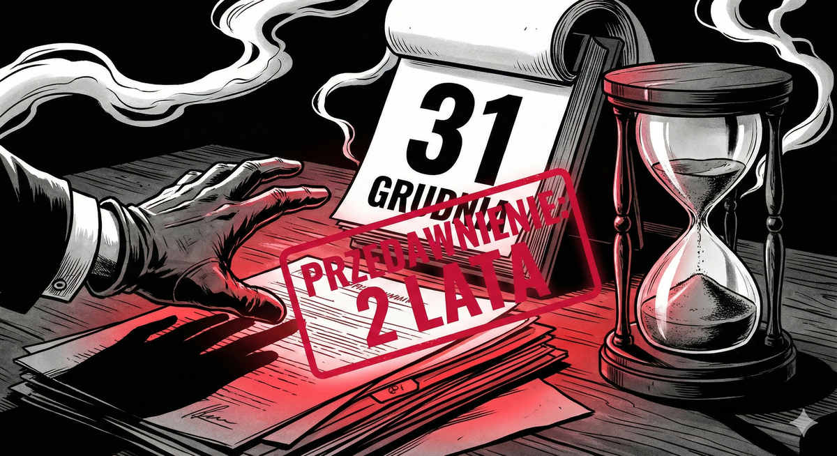 Przedawnienie 2 lata - kalendarz 31 grudnia